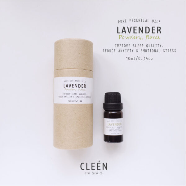 CLEEN ESSENTIAL OILS LAVENDAR 10ML (薰衣草精油)-2