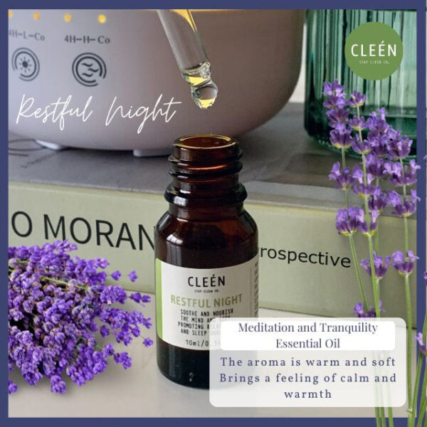 CLEEN ESSENTIAL OILS RESTFUL NIGHT 10ML (静心安宁精油)-5