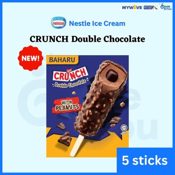 CRUNCH Double Chocolate x5