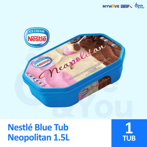 Nestlé Blue Tub Neopolitan 1.5L