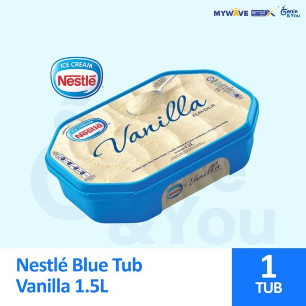 Nestlé Blue Tub Vanilla 1.5L
